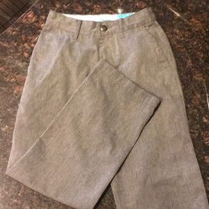 Boys, grey Volcom pants